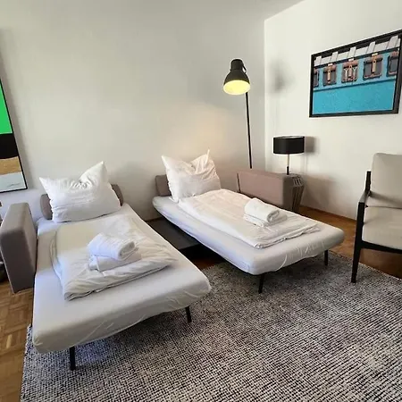 2 Br- New, Cozy For 5 People Apartmán Mnichov