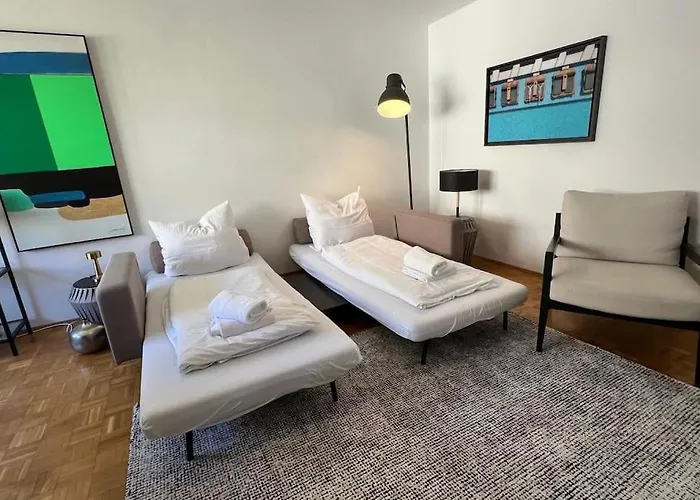 2 Br- New, Cozy For 5 People Apartment München